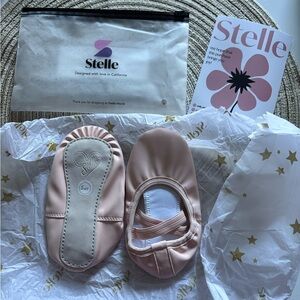 Baby/Toddler Full Sole No-Tie Ballet Slippers